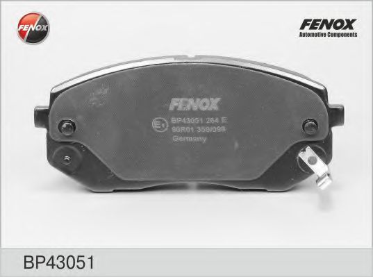 BP43051 FENOX Brake Pad Set, disc brake