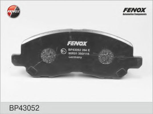 BP43052 FENOX Brake Pad Set, disc brake
