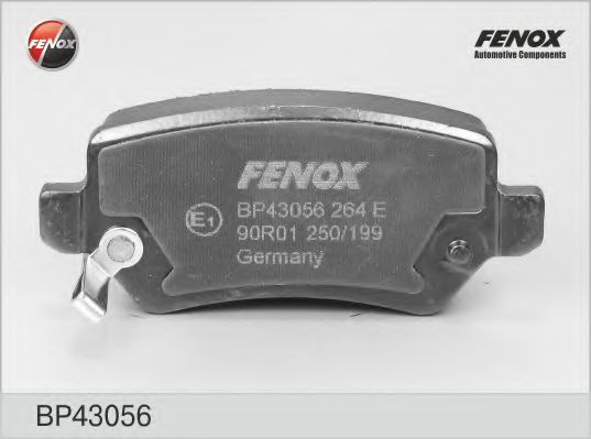 BP43056 FENOX Brake System Brake Pad Set, disc brake