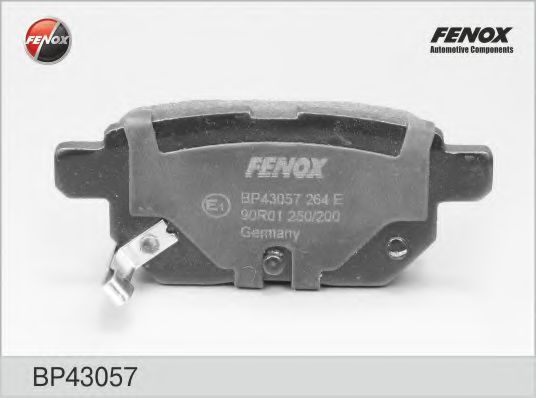 BP43057 FENOX Brake Pad Set, disc brake