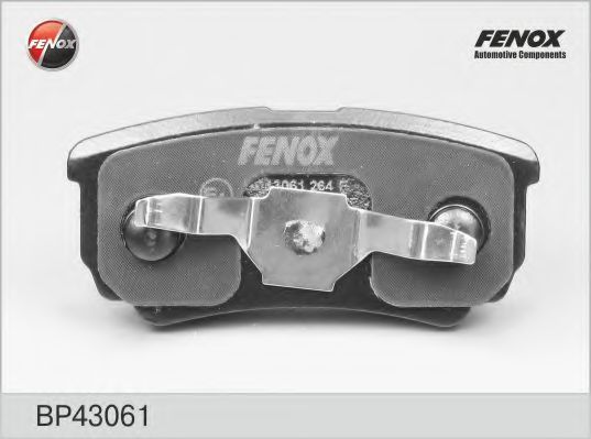 BP43061 FENOX Brake Pad Set, disc brake