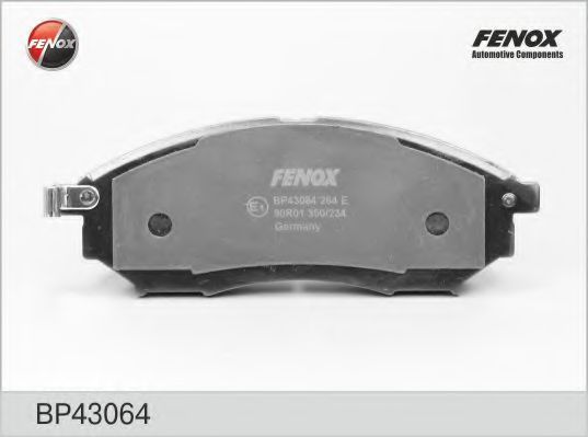 BP43064 FENOX Brake System Brake Pad Set, disc brake