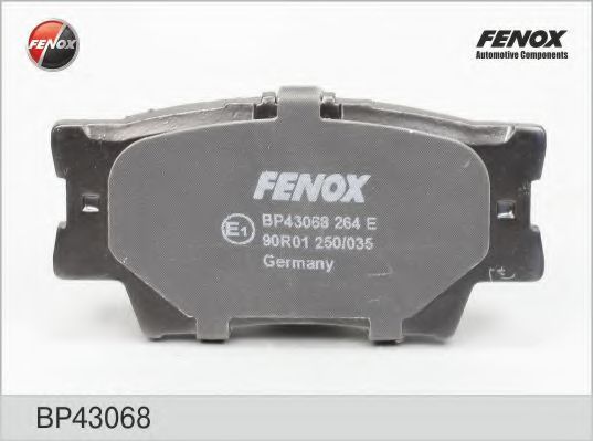 BP43068 FENOX Brake Pad Set, disc brake