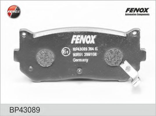 BP43089 FENOX Brake Pad Set, disc brake