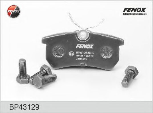BP43129 FENOX Brake System Brake Pad Set, disc brake