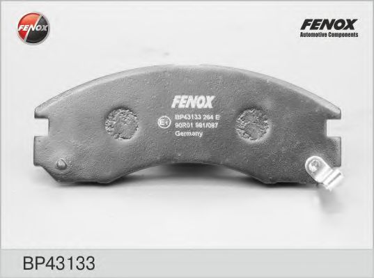 BP43133 FENOX Комплект тормозных колодок, дисковый тормоз
