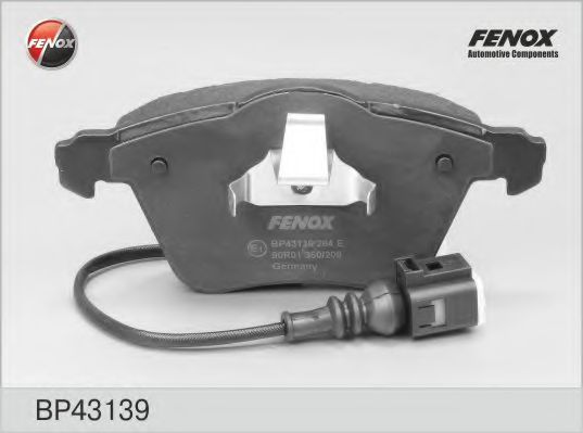 BP43139 FENOX Тормозная система Комплект тормозных колодок, дисковый тормоз