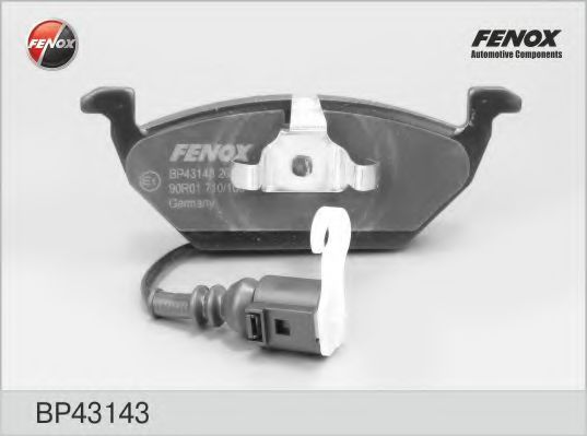 BP43143 FENOX Brake System Brake Pad Set, disc brake