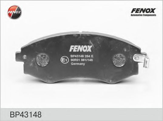 BP43148 FENOX Brake Pad Set, disc brake