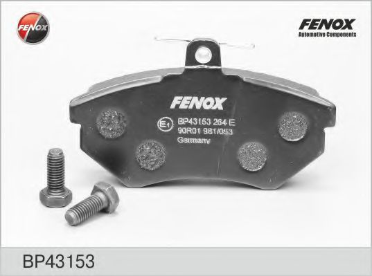 BP43153 FENOX Brake Pad Set, disc brake