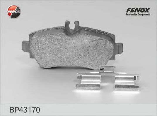 BP43170 FENOX Brake System Brake Pad Set, disc brake