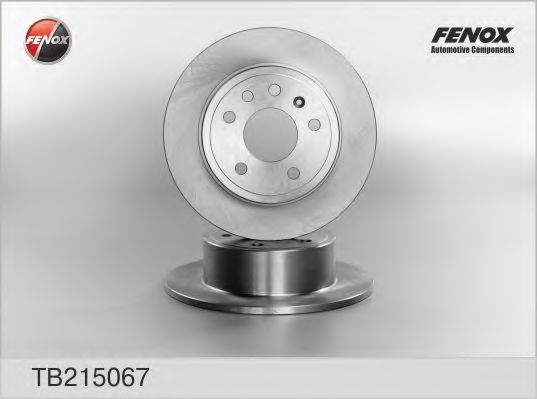 TB215067 FENOX Bremsanlage Bremsscheibe