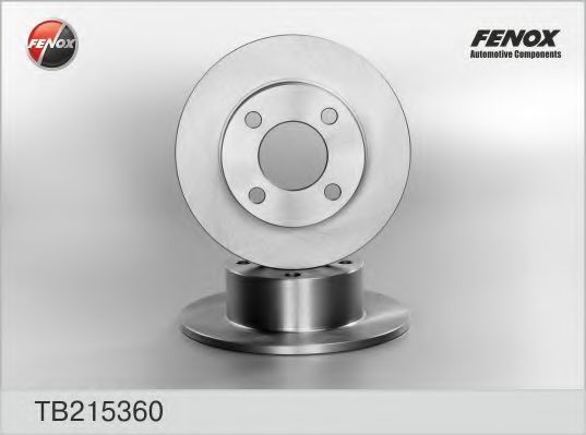 TB215360 FENOX Brake System Brake Disc