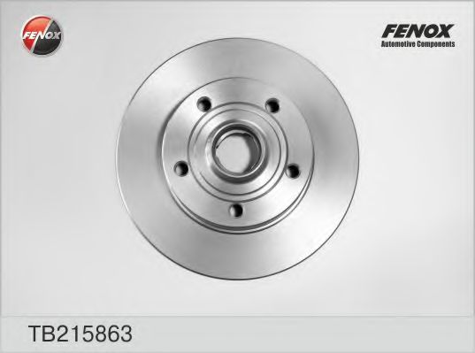 TB215863 FENOX Тормозная система Тормозной диск