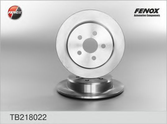 TB218022 FENOX Brake System Brake Disc