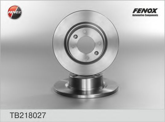 TB218027 FENOX Тормозная система Тормозной диск