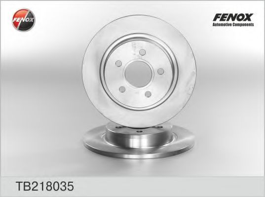 TB218035 FENOX Bremsanlage Bremsscheibe