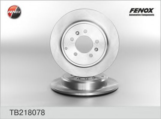 TB218078 FENOX Bremsanlage Bremsscheibe