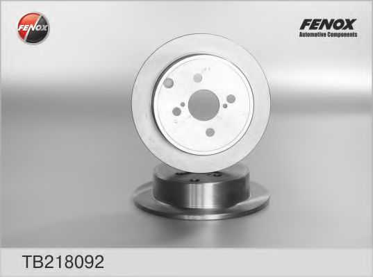 TB218092 FENOX Brake System Brake Disc