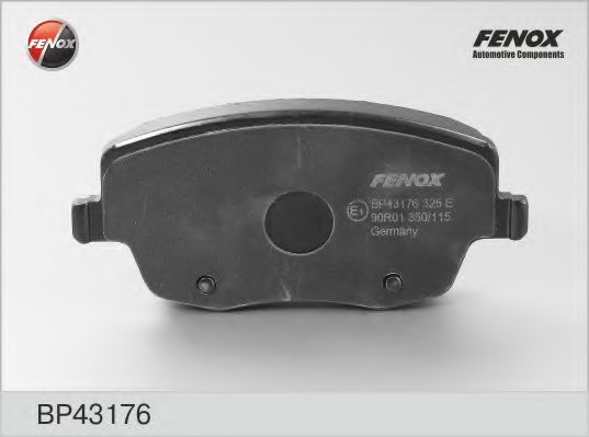BP43176 FENOX Brake System Brake Pad Set, disc brake