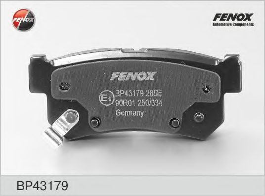 BP43179 FENOX Brake Pad Set, disc brake