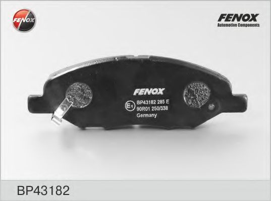 BP43182 FENOX Brake Pad Set, disc brake