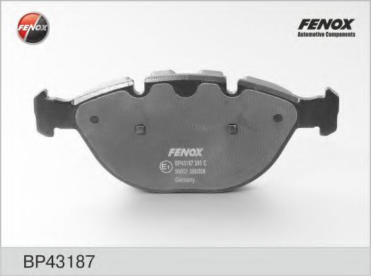 BP43187 FENOX Brake System Brake Pad Set, disc brake
