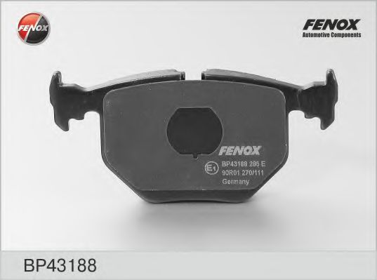 BP43188 FENOX Brake Pad Set, disc brake
