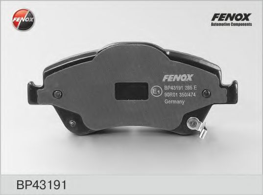 BP43191 FENOX Brake Pad Set, disc brake