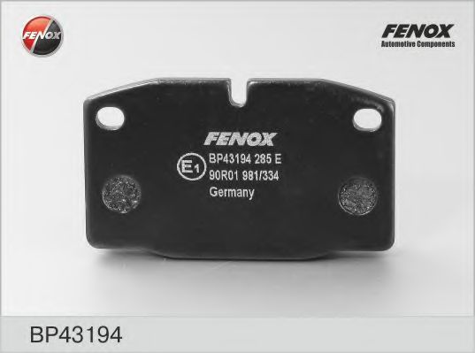 BP43194 FENOX Brake System Brake Pad Set, disc brake