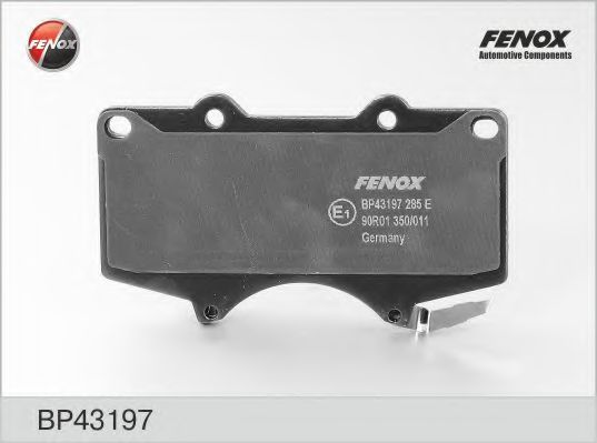 BP43197 FENOX Brake Pad Set, disc brake