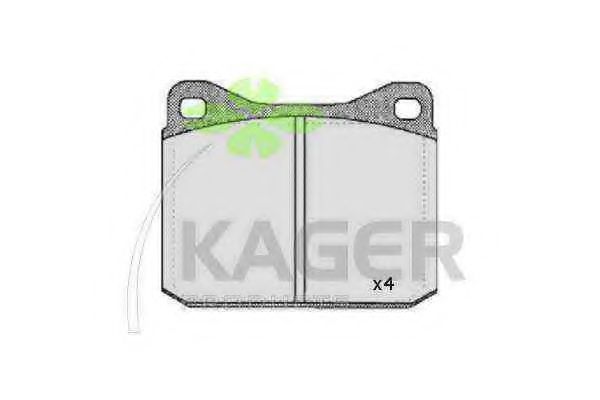 35-0006 KAGER Air Conditioning Condenser, air conditioning