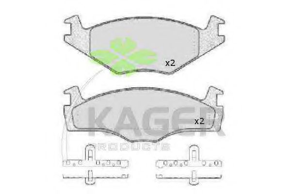 35-0032 KAGER Condenser, air conditioning