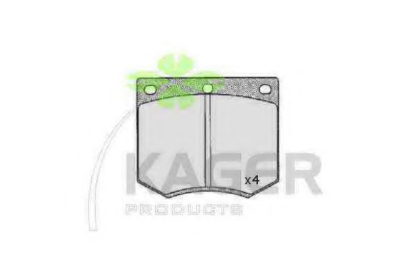 35-0054 KAGER Condenser, air conditioning