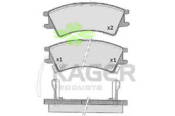 35-0065 KAGER Condenser, air conditioning