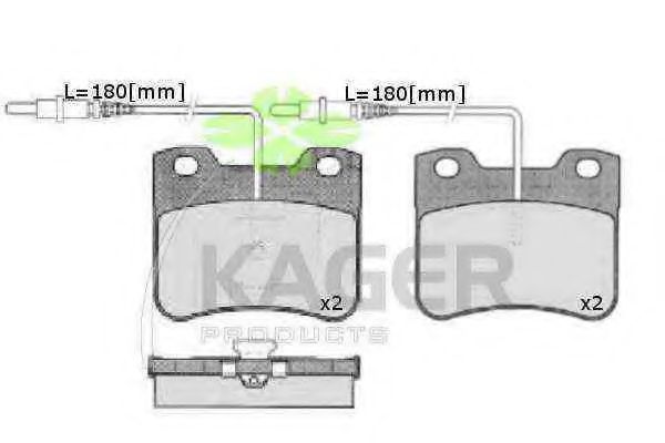 35-0170 KAGER Thermostat, coolant