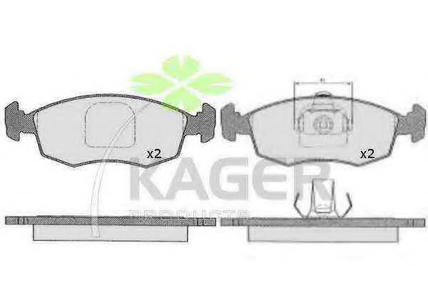 35-0232 KAGER Rod/Strut, stabiliser