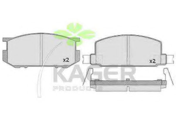35-0444 KAGER Brake Master Cylinder