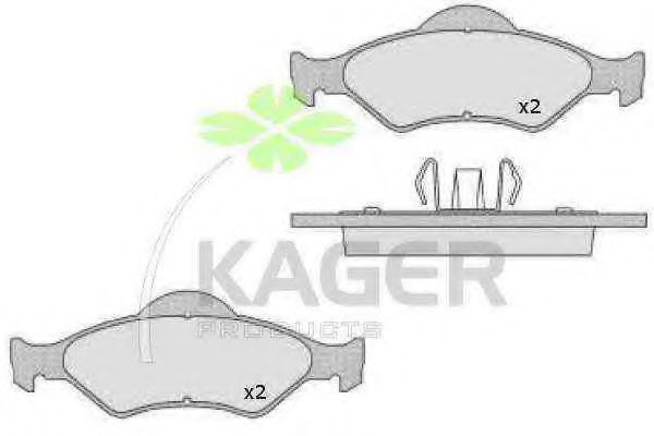 35-0482 KAGER Wheel Brake Cylinder