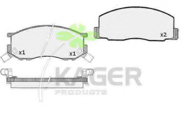 35-0597 KAGER Brake Master Cylinder