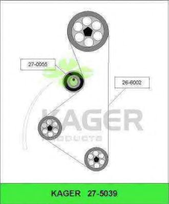 27-5039 KAGER Drive Shaft