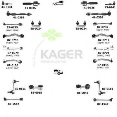 80-0182 KAGER Brake Disc