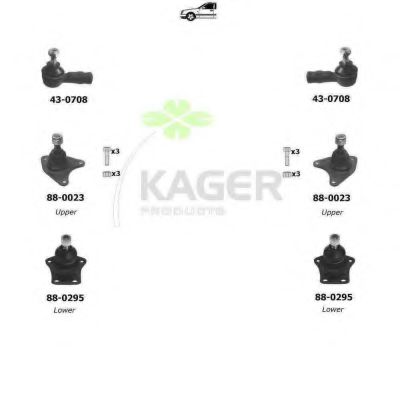 80-0244 KAGER Brake Disc