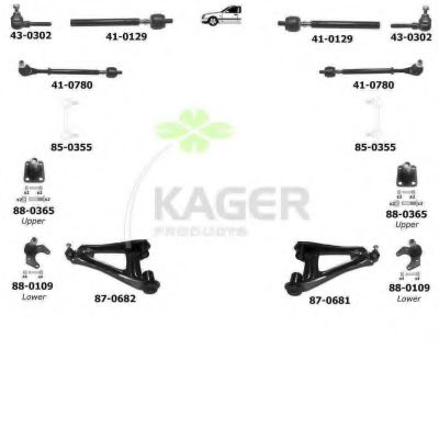 80-0371 KAGER Brake Disc