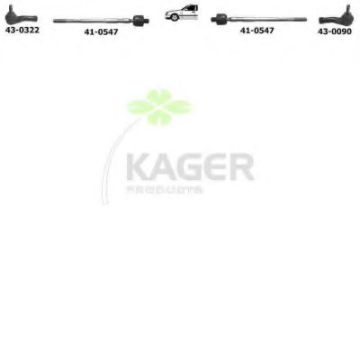 80-0399 KAGER Brake Disc
