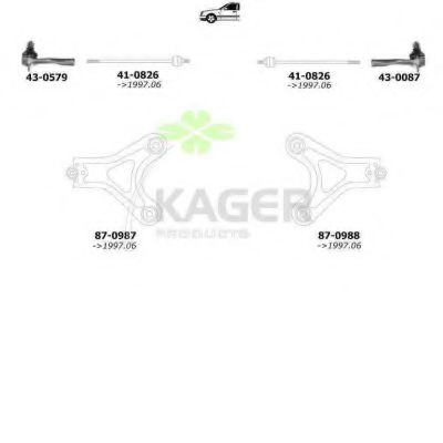 80-0498 KAGER Brake Disc