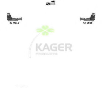 80-0523 KAGER Catalytic Converter