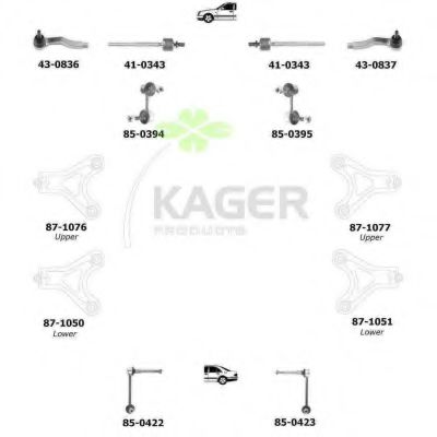 80-0546 KAGER Clutch Disc
