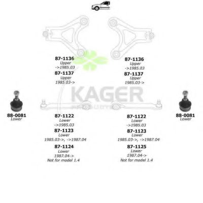 80-0594 KAGER Brake Disc