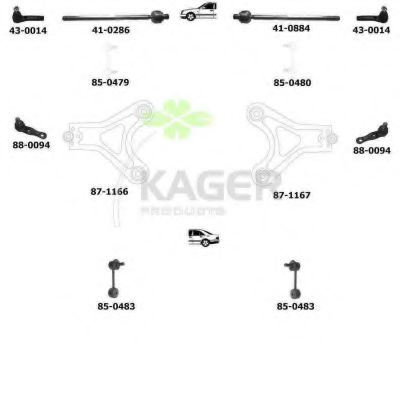 80-0651 KAGER Brake Disc